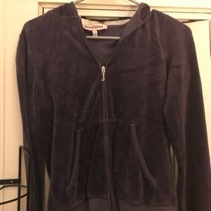 Juicy dark purple sweatshirt